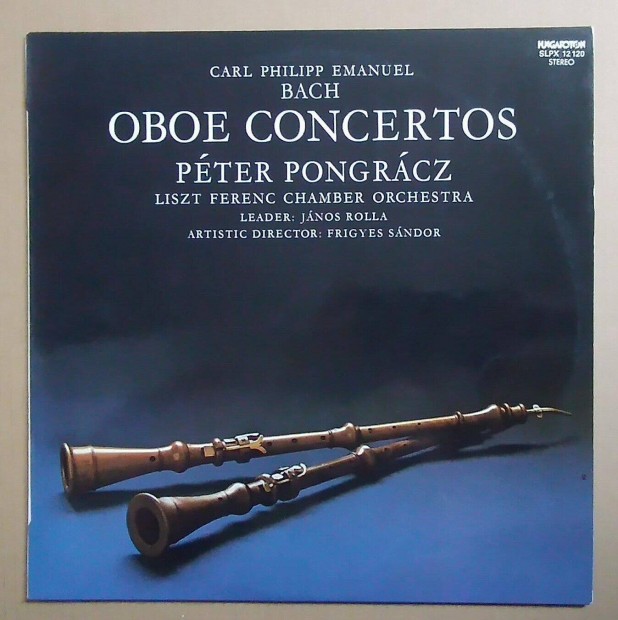 CPE Bach: Oboa versenyek - Pongrcz Pter LP