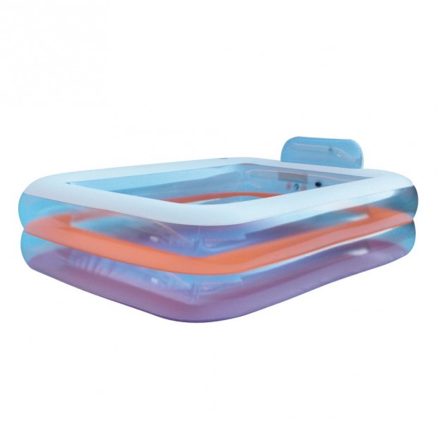 CRANE Aqua Jumbo 202 x 151 x 46 cm 370L Paddig Pool színes téglalap a