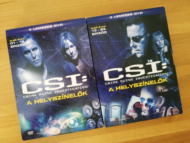 CSI: Crime Scene Investigation - A helysznelk - 1. vad (6 DVD)