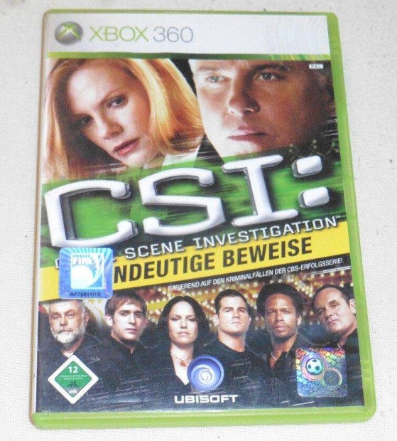 CSI - Hard Evidence (Helysznels) Gyri Xbox 360 Jtk akr flron