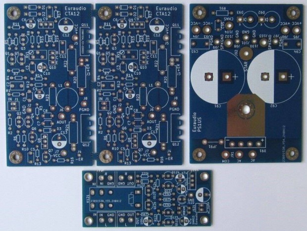 CTA Mini 2x50 Watt audiofil erst ptkszlet panelek + alkatrszek