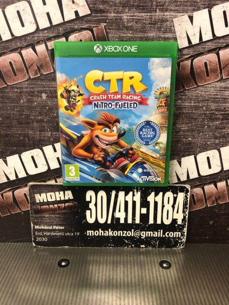 CTR Crash Team Racing Nitro Fueled Xbox One