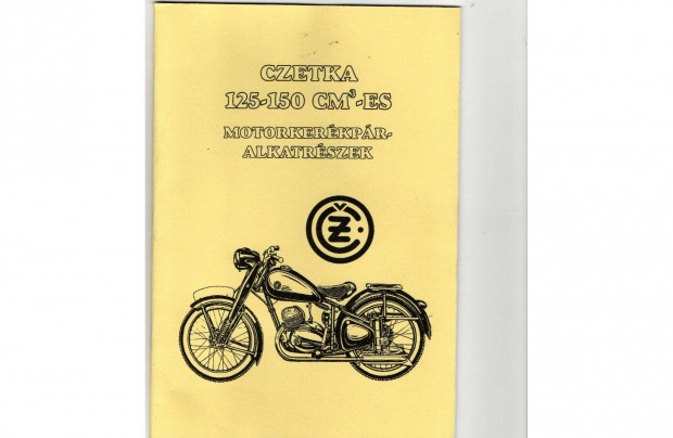 CZ 125-150 alkatrész katalógus ( Magyar) (30.)
