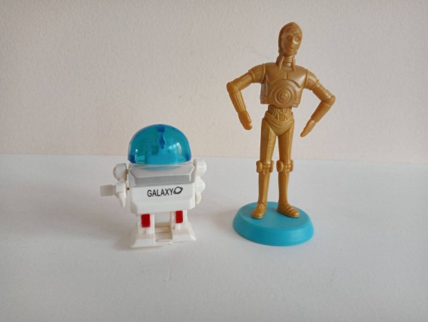 C-3PO Mc Donald's figura, s retro Galaxy felhzs stl robot