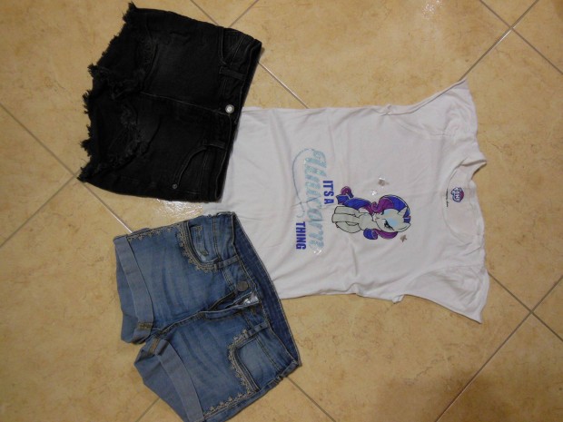 C&A tini short, rvidnadrg s Tezenis My Little pony. 36