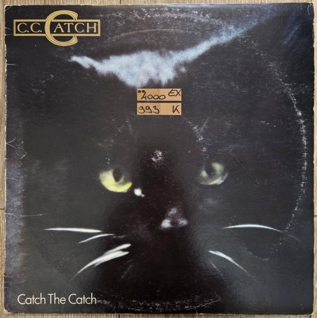 C.C. Catch Catch The Catch bakelit lemez, hanglemez LP (993)