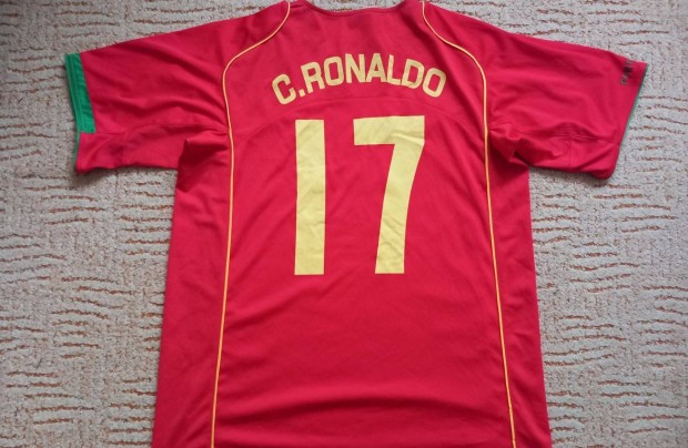 C.Ronaldo 17 portugl vlogatott mez L/XL