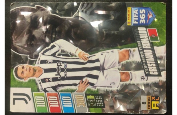 C Ronaldo RARE / Top Master focis krtya (Juventus) FIFA 365 2022