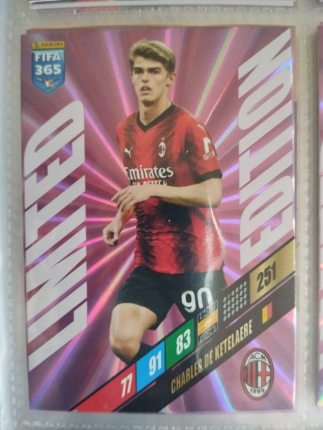 C. de Ketelaere (AC Milan) FIFA 365 2024 Limited edition focis krtya