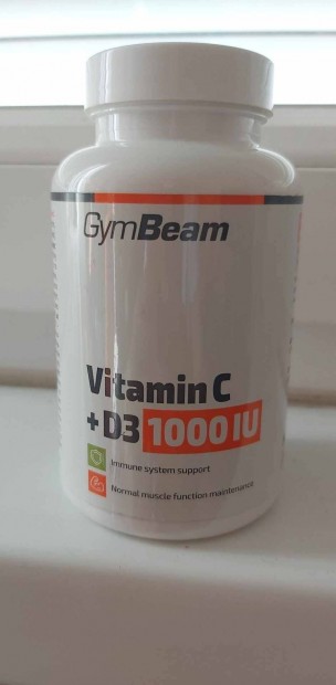 C-vitamin + d3 -gymbeam