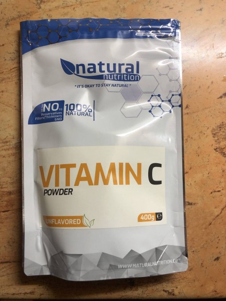 C-vitamin por, Natural Nutrition, bontott