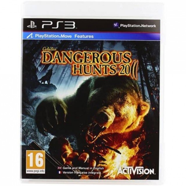 Cabela's Dangerous Hunts 2011 eredeti Playstation 3 jtk