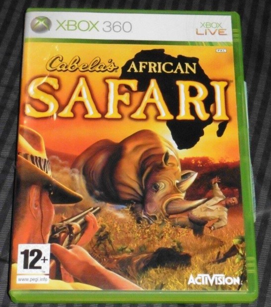 Cabelas African Safari (vadszos) Gyri Xbox 360 Jtk akr flron