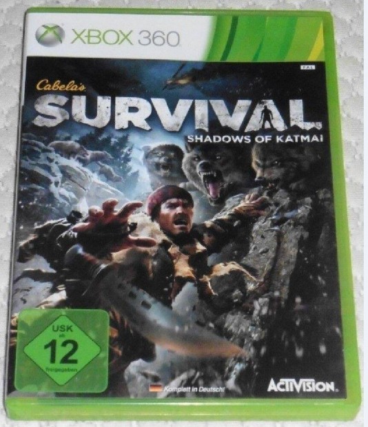 Cabelas Survival Shadows Of Katmai vadszos Gyri Xbox 360, ONE Jtk
