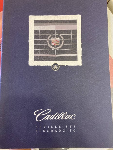 Cadillac Eldorado és Seville prospektus