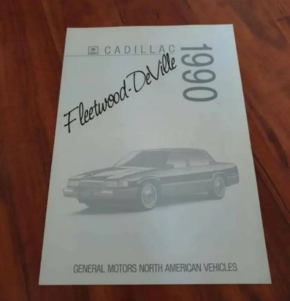 Cadillac Fleetwood De Ville Prospektus 1990