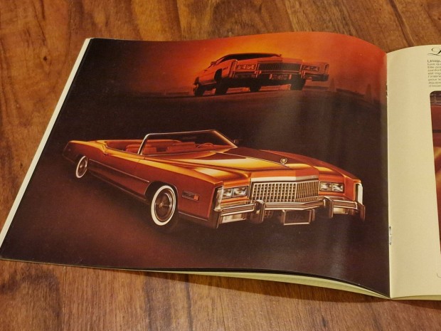 Cadillac Prospektus 1975 !! Fleetwood Brougham / Coup Eldorado