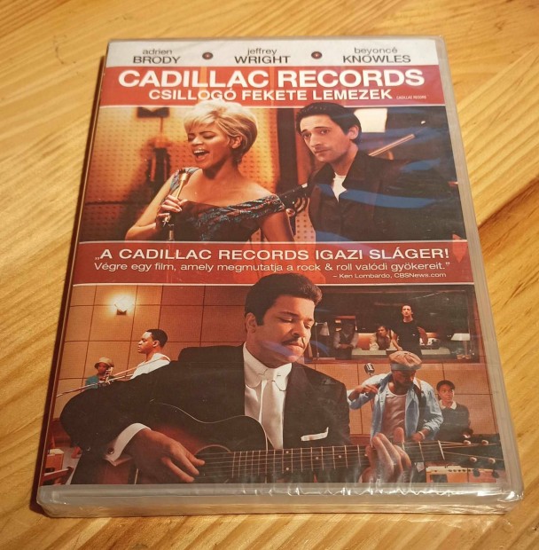 Cadillac Records csillog fekete lemezek dvd bontatlan 