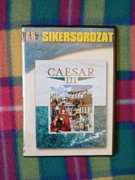 Caesar III 3 PC CD ROM Vrospt jtk Angol