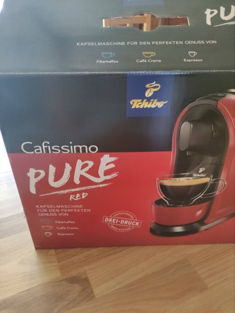 Cafissimo Pure Red, kapszuls kvfz!