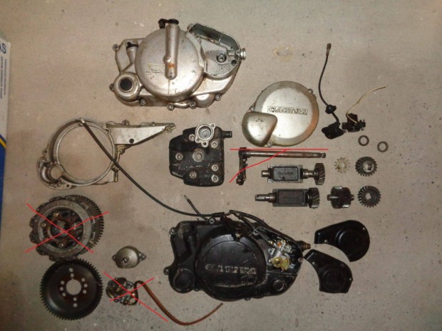 Cagiva 125 2T alkatr�sz