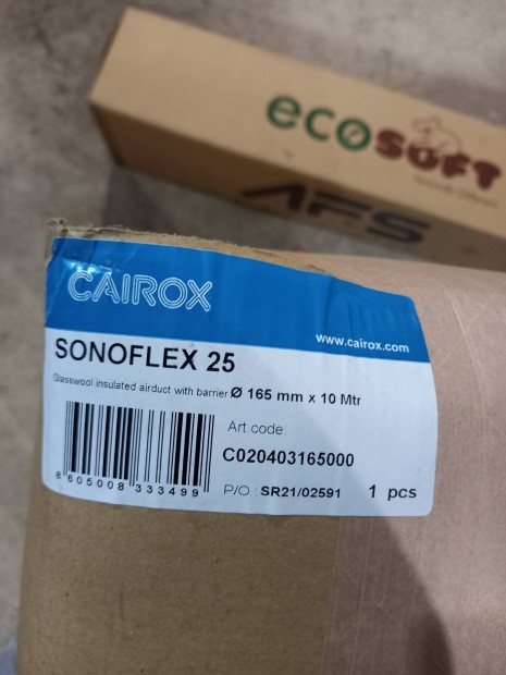 Cairox Sonoflex 25 165mm h s hangszigetel cs