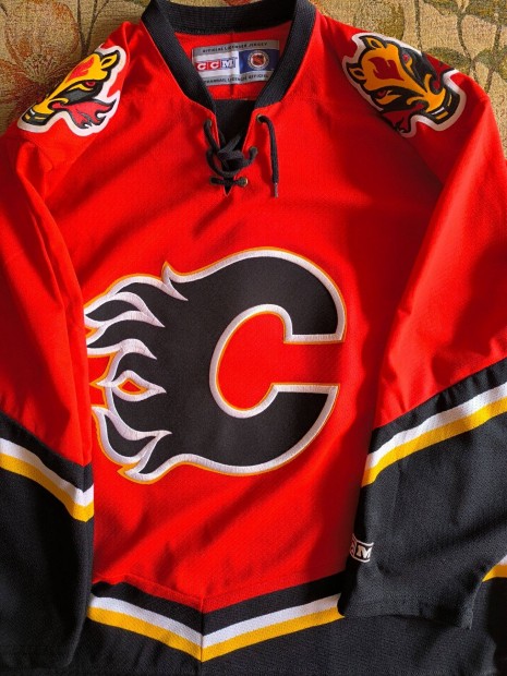 Calgary Flames NHL XL Jgkorong mez