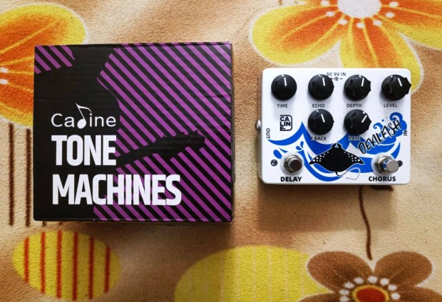 Caline Devilfish Chorus + Delay gitreffekt pedl