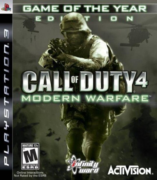 Call Of Duty 4 GOTY Edition Playstation 3 jtk