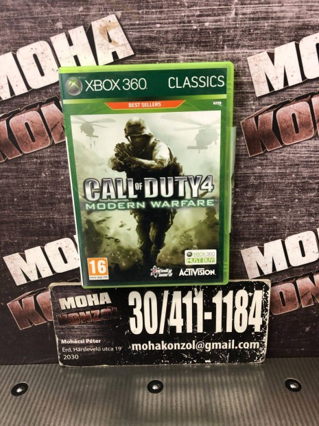 Call Of Duty 4 Modern Warfare Xbox 360