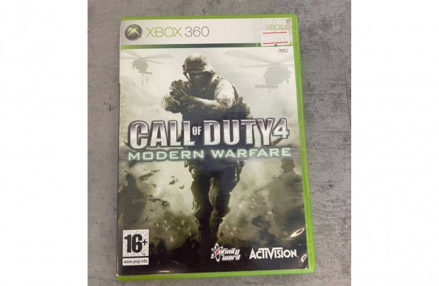 Call Of Duty 4 : Modern Warfare Xbox 360 jtkszoftver Hasznlt (+16)