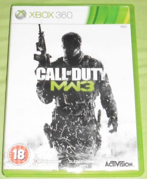 Call Of Duty 8. Modern Warfare 3 Angol Gyri Xbox 360, Xbox ONE jtk