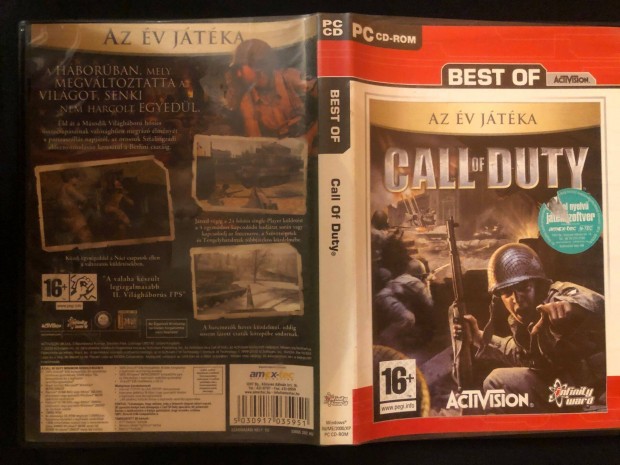 Call Of Duty Game of the Year Edition PC jtk (duplalemezes)