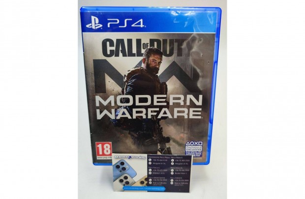 Call Of Duty Modern Warfare PS4 Garancival #konzl0030