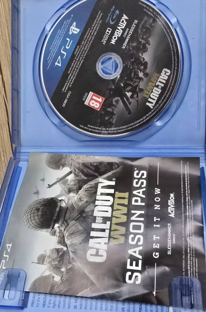 Call Of Duty WWII Ps4 Ps5 hasznlt jtk Playstation 4 Ps5 