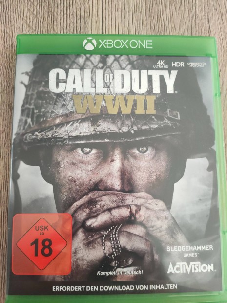 Call Of Duty WWII Xbox One S X SX Jtk Debrecenben Elad