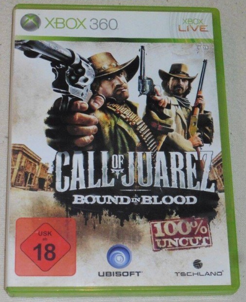 Call Of Juarez 2 - Bound In Blood Gyri Xbox 360, Xbox ONE, Series X J