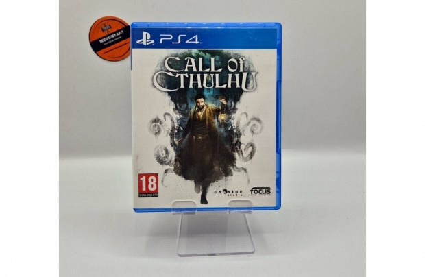 Call of Cthulhu - PS4 jtk, hasznlt