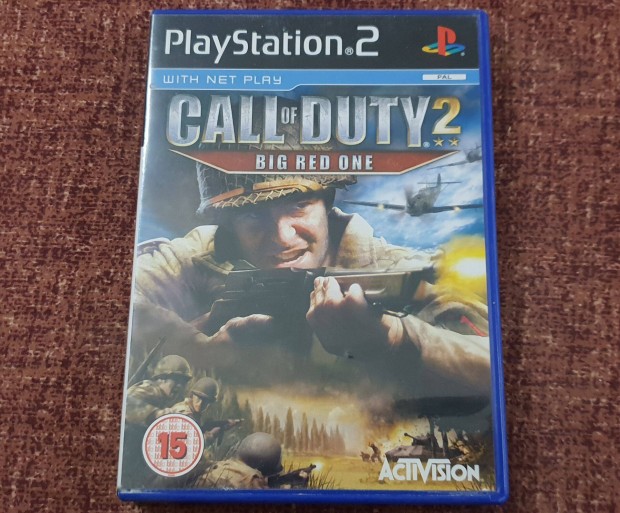 Call of Duty 2 Big Red One Playstation 2 eredeti lemez ( 4500 Ft )