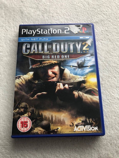 Call of Duty 2 Big Red One Ps2 Playstation 2 játék