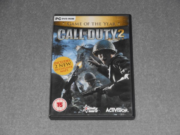 Call of Duty 2 COD 2 GOTY Game of the Year Szmtgpes PC jtk