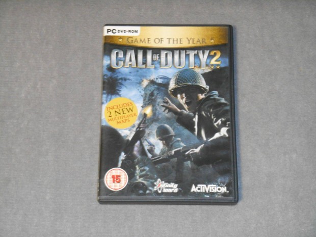 Call of Duty 2 Game of the year GOTY Szmtgpes PC jtk