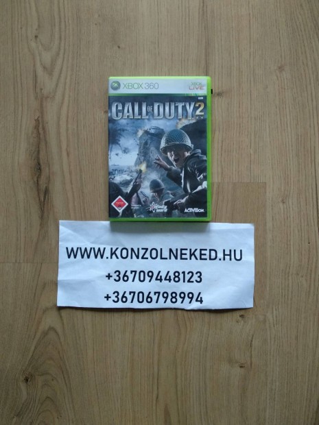 Call of Duty 2 Xbox One Kompatibilis eredeti Xbox 360 jtk