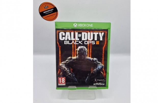 Call of Duty Black OPS III (3) - Xbox One jtk, hasznlt