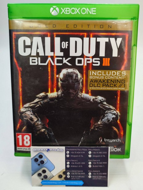 Call of Duty Black Ops 3 Xbox One Garancival #konzl0488