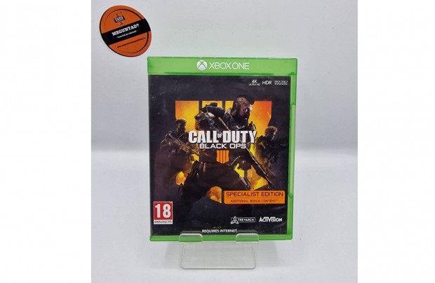 Call of Duty Black Ops 4 - Xbox One jtk, hasznlt