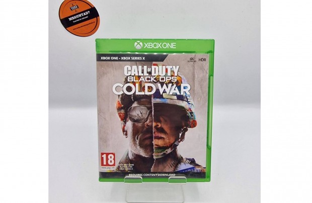 Call of Duty Black Ops Cold War - Xbox One jtk, hasznlt