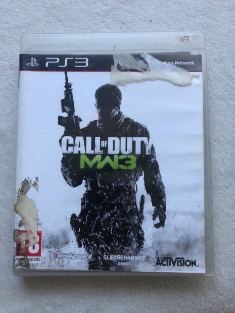 Call of Duty Modern Warfare 3 Ps3 Playstation 3 nmet nyelv jtk