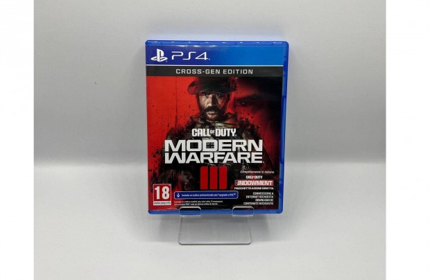 Call of Duty Modern Warfare III Cross-Gen Edition- PS4 jtk, hasznlt