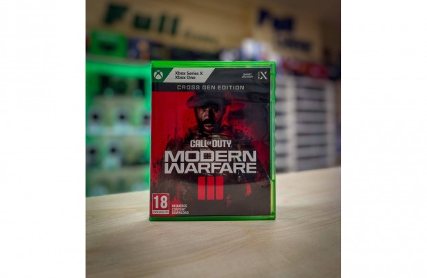 Call of Duty Modern Warfare III Xbox One Xbox Series jtkszoftver